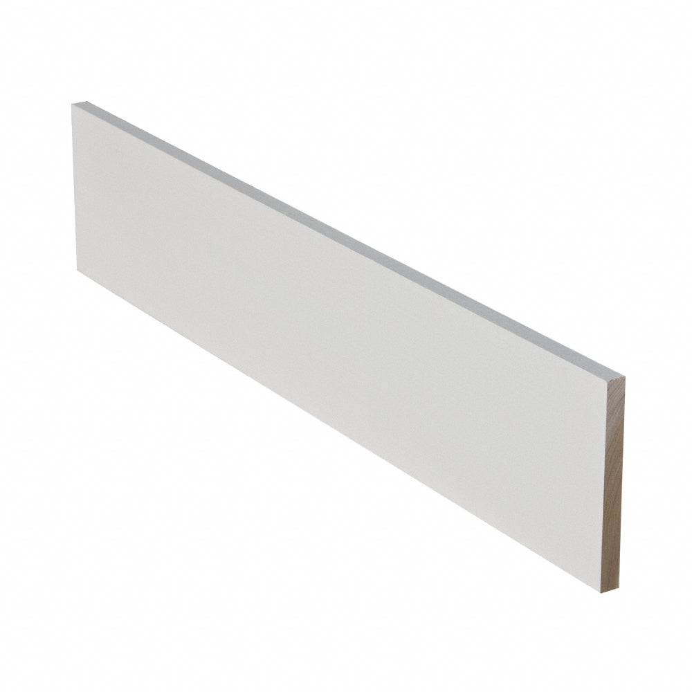 Primed Poplar 11/32 in. Thick x 7.5 in. Wide x 48 in. Length Retrofit Riser