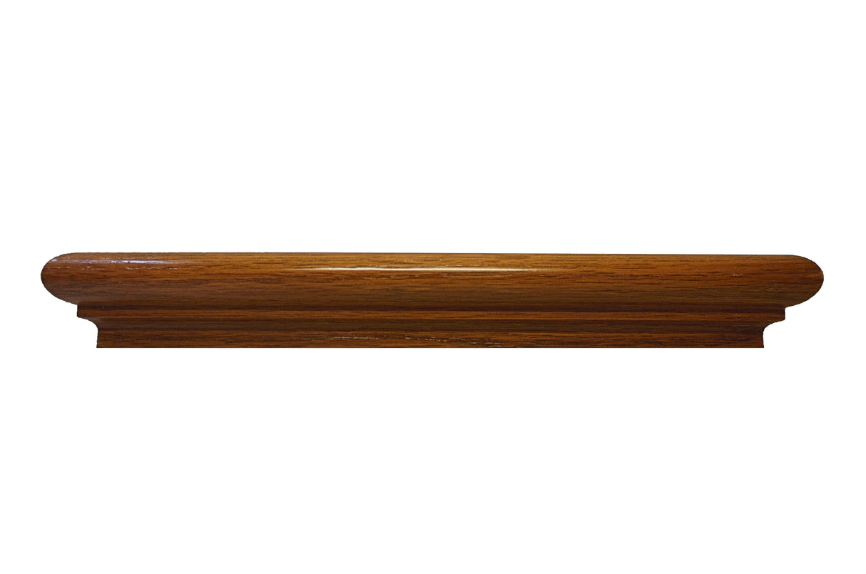 Prefinished Solid Wood Gunstock Oak 1in. Thick x 1.88in. Wide x 14.75in. Length Retrofit Return End