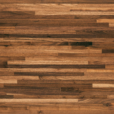 Unf. Signature American Walnut 8 ft. L x 25 in. W x 1-1/2 in. Thick Solid Butcher Block Countertop