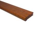Prefinished Classic Gunstock 3/4 in. Thick x 3.25 in. Wide x 6.5 ft. Length Stair Nose