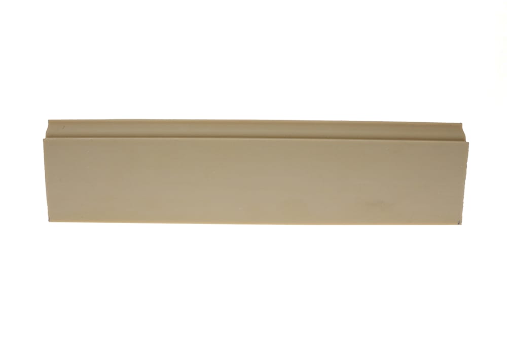 Flex Vinyl Plank Colonial 9/16 x 3-1/2 x 12 ft Maple Baseboard