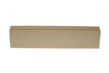 Flex Vinyl Plank Colonial 9/16 x 3-1/2 x 12 ft Maple Baseboard
