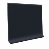Cove Base Vinyl 4 in x 4 ft pcs Black 120 ft/bx Baseboard