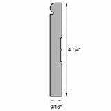WM750 PFJ 9/16 in. Thick x 4-1/4 in. Tall x 8 ft. Length WM750 White Baseboard