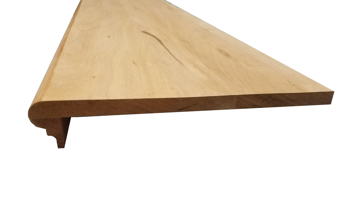 Unfinished Solid Wood Brazilian Koa 5/8in. Thick x 11.5in. Wide x 48in. Length Retrofit Stair Tread
