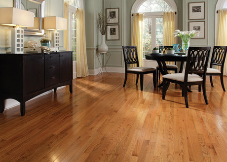 3/4 in. Butterscotch Oak Prefinished Solid Hardwood Flooring 2.25 in. Wide