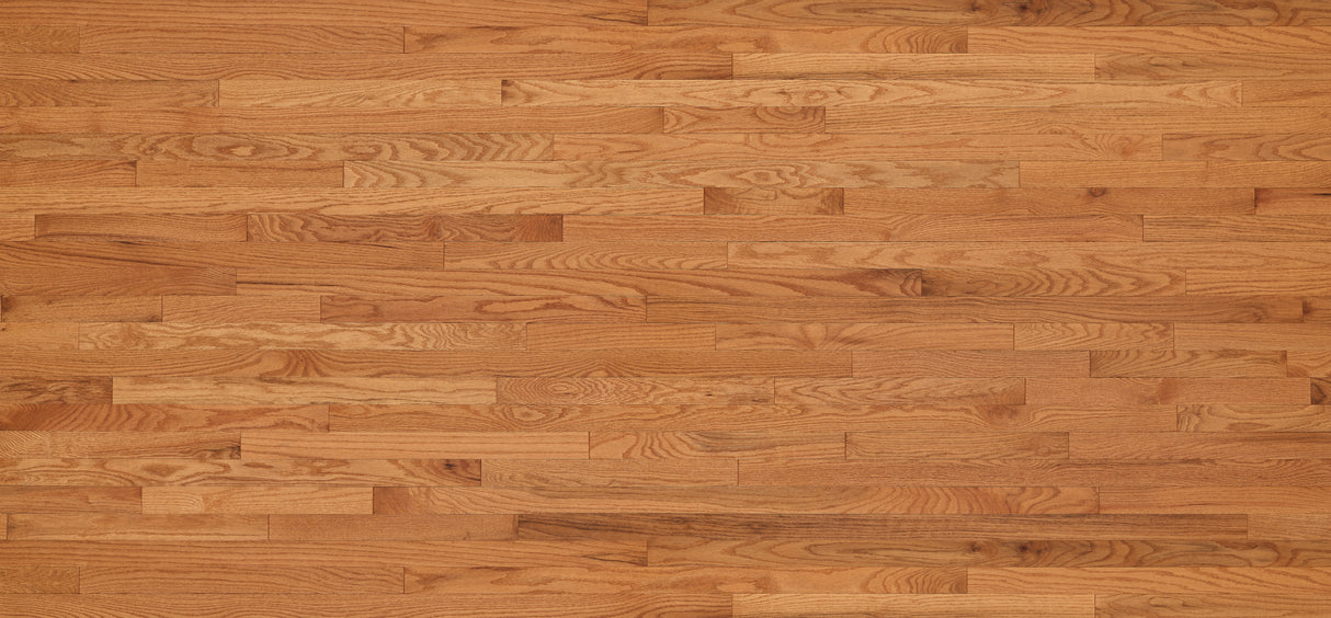3/4 in. Butterscotch Oak Solid Hardwood Flooring 3.25 in. Wide - Sample