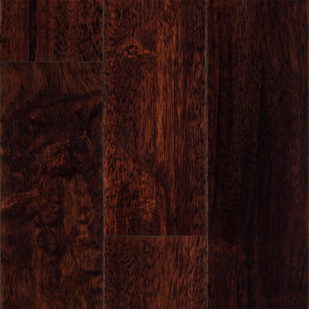 3/4 in. Moroccan Cherry Hevea Prefinished Solid Hardwood Flooring 3.5 in. Wide