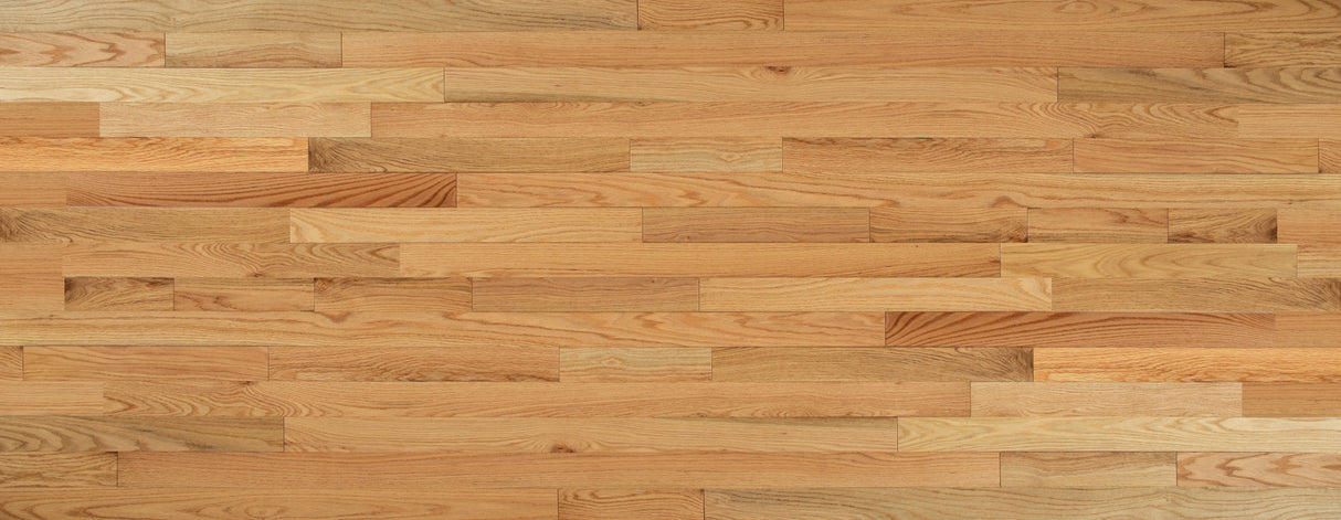 3/4 in. Red Oak Solid Hardwood Flooring 3.25 in. Wide - Sample