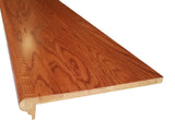 Prefinished Solid Wood Classic Gunstock Oak 5/8 in. T x 11.5 in. W x 48 in. L Retrofit Stair Tread