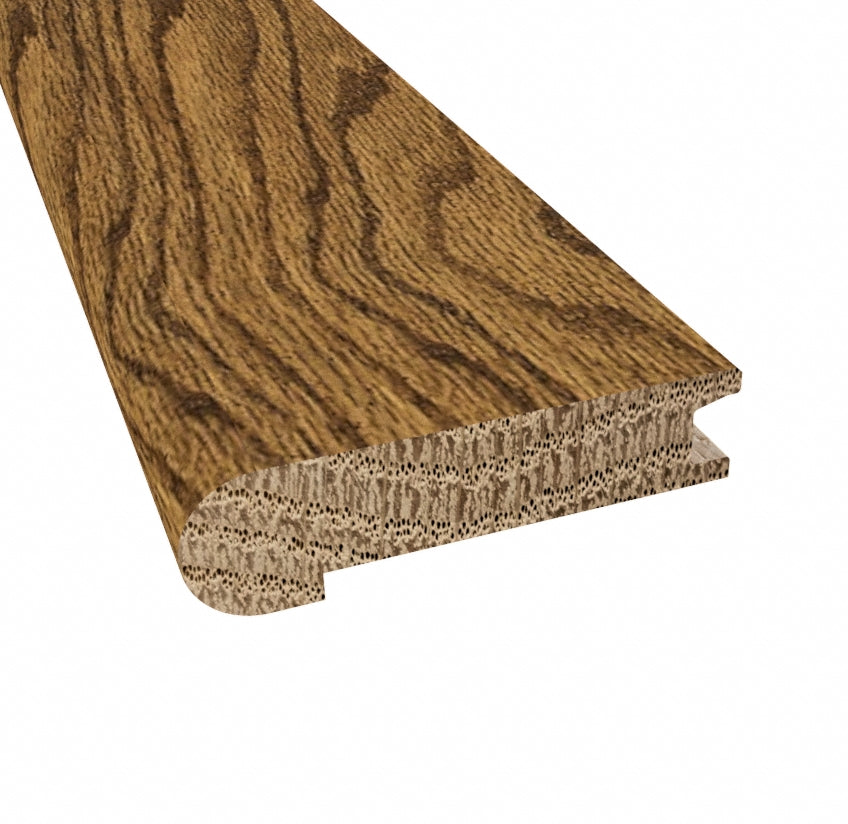 Prefinished Paradise Valley Oak 3/4 in. Thick x 3.13 in. Wide x 6.5 ft. Length Stair Nose