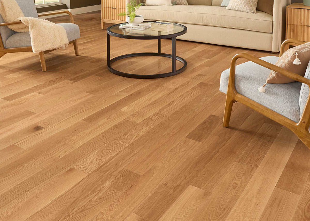 3/4 in. Select White Oak Solid Hardwood Flooring 5 in. Wide