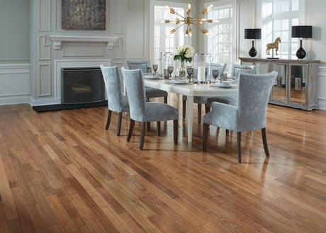 3/4 in. Select Brazilian Cherry Prefinished Solid Hardwood Flooring 3.25 in. Wide