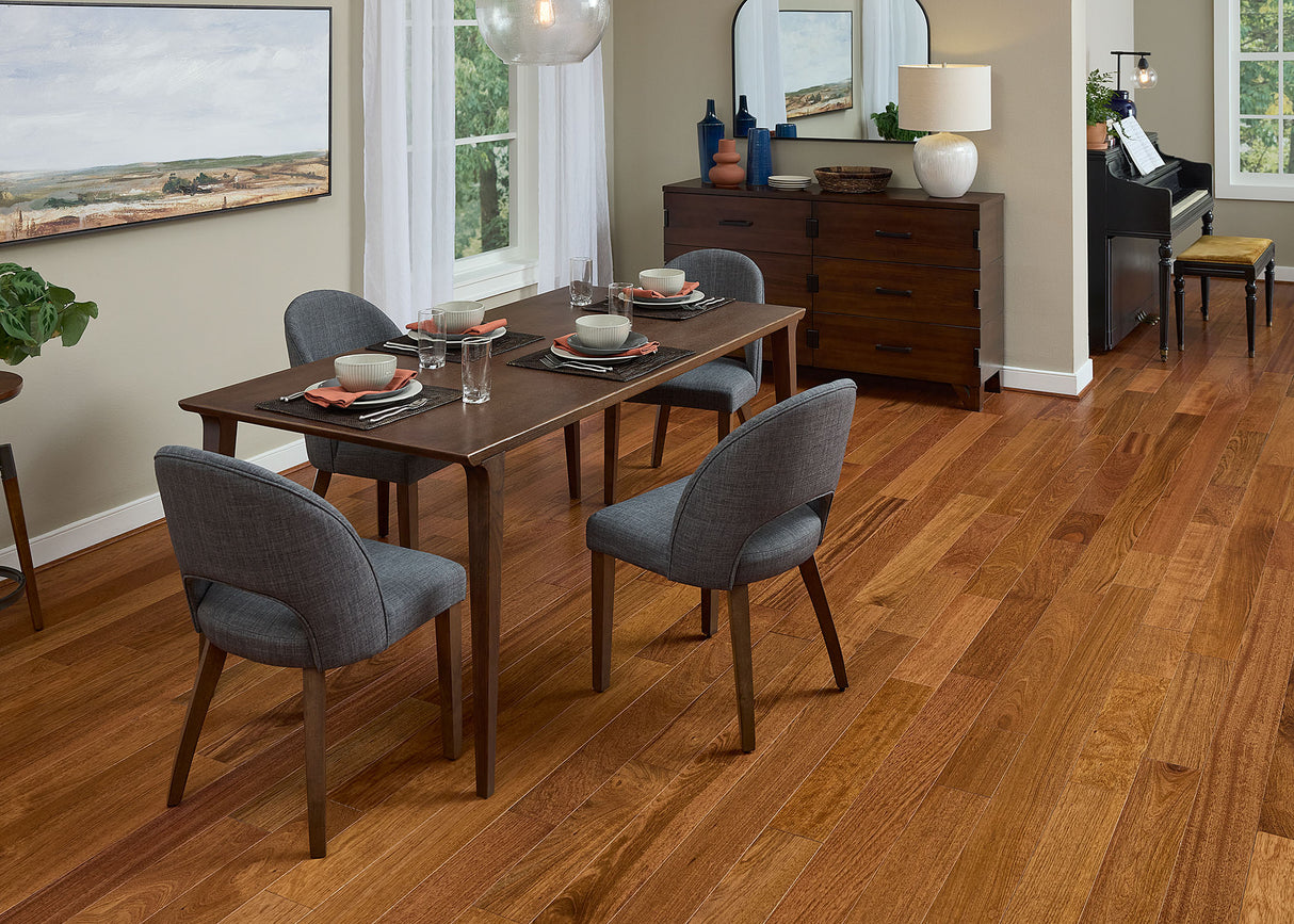 3/4 in. Brazilian Cherry Solid Hardwood Flooring - Sample