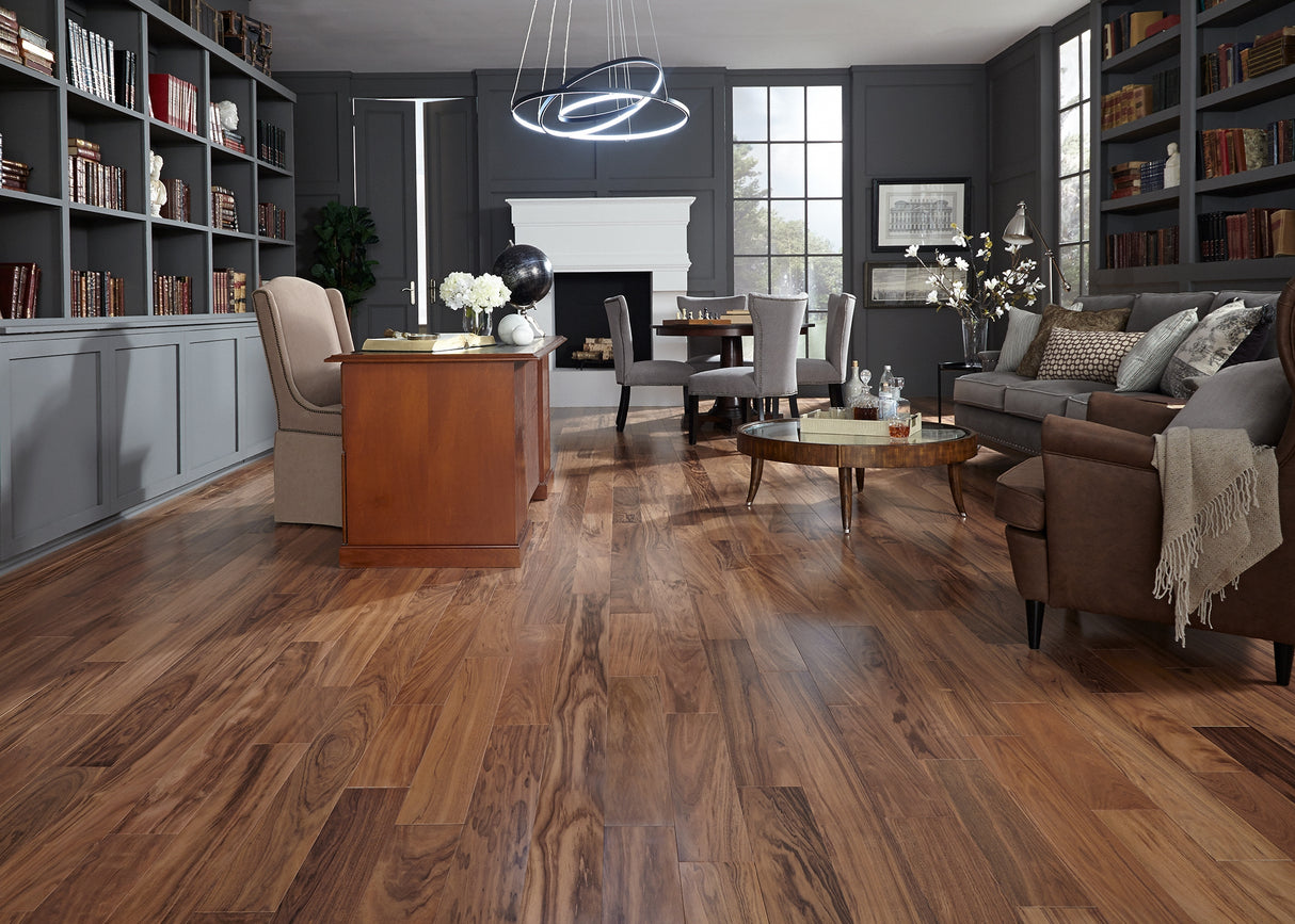 3/4 in. Curupay Prefinished Solid Hardwood Flooring 5 in. Wide