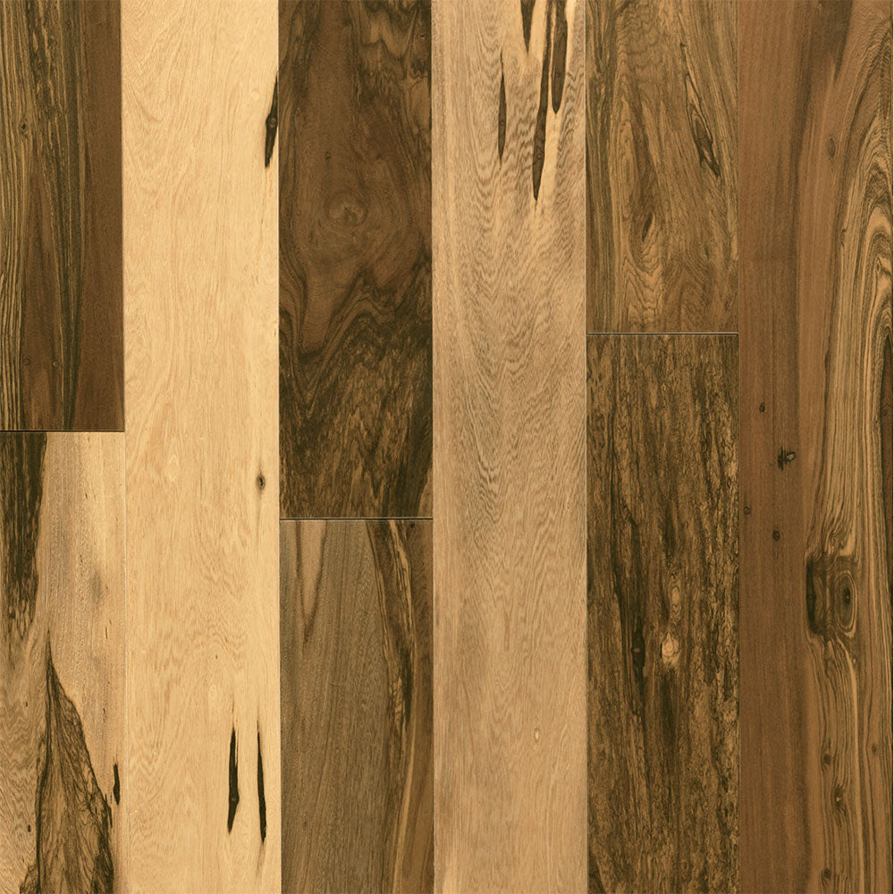 3/4 in. Matte Brazilian Pecan Natural Prefinished Solid Hardwood Flooring 4 in. Wide