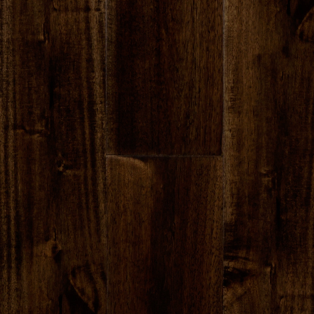 3/4 in. Palm Acacia Distressed Prefinished Solid Hardwood Flooring 4.75 in. Wide