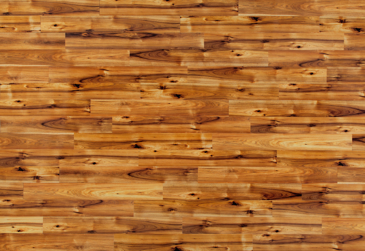 12mm Heard County Hickory High Gloss Laminate Flooring 6.26 in. Wide x 54.45 in. Long - Sample