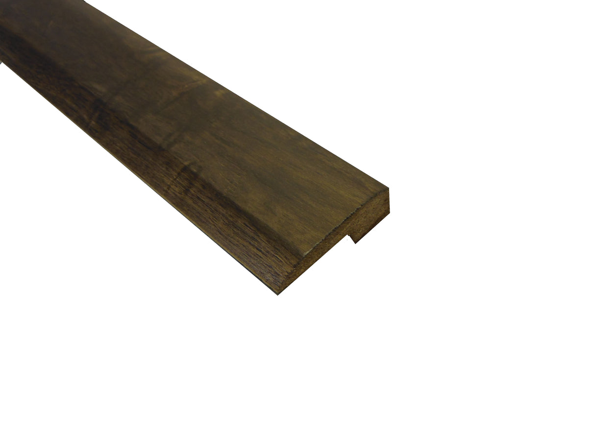 Prefinished Espresso Hevea 2 in. Wide x 6.5 ft. Length Threshold