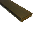 Prefinished Espresso Hevea 3/4 in. Thick x 3.13 in. Wide x 6.5 ft. Length Stair Nose