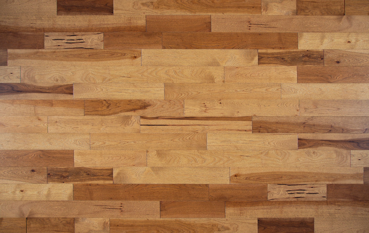 3/4 in. Sugar Mill Hickory Solid Hardwood Flooring 5 in. Wide - Sample