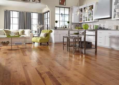 3/4 in. Sugar Mill Hickory Prefinished Solid Hardwood Flooring 5 in. Wide