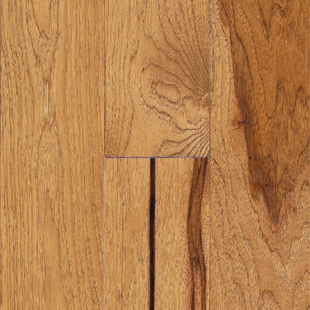 3/4 in. Sugar Mill Hickory Solid Hardwood Flooring 5 in. Wide - Sample