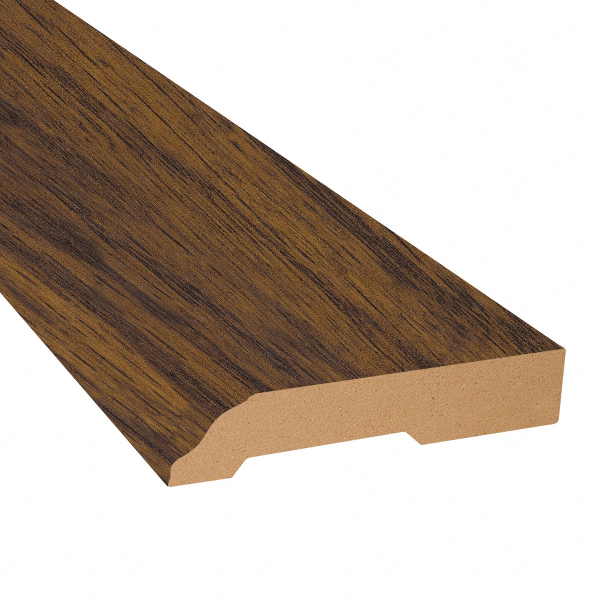 Riverside Hickory Laminate 3-1/4 in. Tall x 0.63 in. Thick x 7.5 ft. Length Baseboard