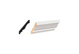 LWM49 PFJ 9/16 in. Thick x 3-5/8 in. Tall x 12 ft. Length White Crown