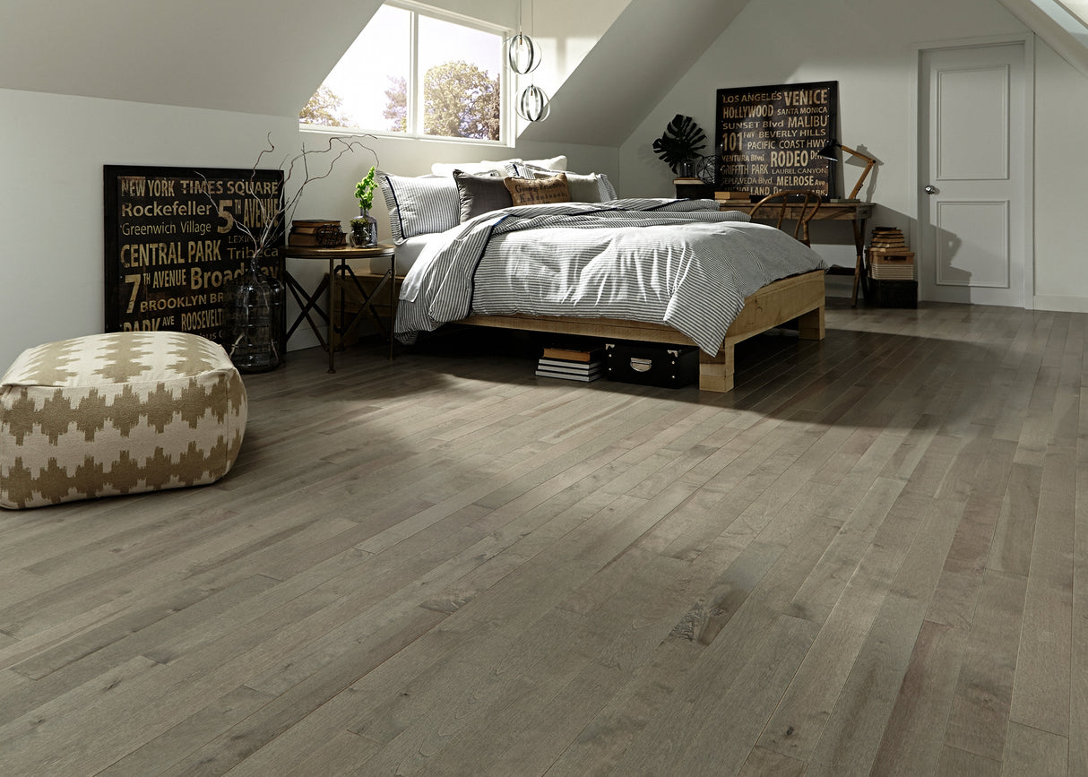 3/4 in. Pebble Island Birch Solid Hardwood Flooring 3.25 in. Wide - Sample