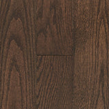 3/4 in. Mocha Oak Solid Hardwood Flooring 5 in. Wide - Sample