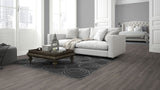 8mm Pewter Oak Laminate Flooring 7.64 in. Wide x 50.63 in. Long