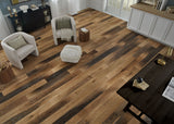 3/8 in. Vintage French Oak Distressed Prefinished Engineered Hardwood Flooring 6.38 in. Wide