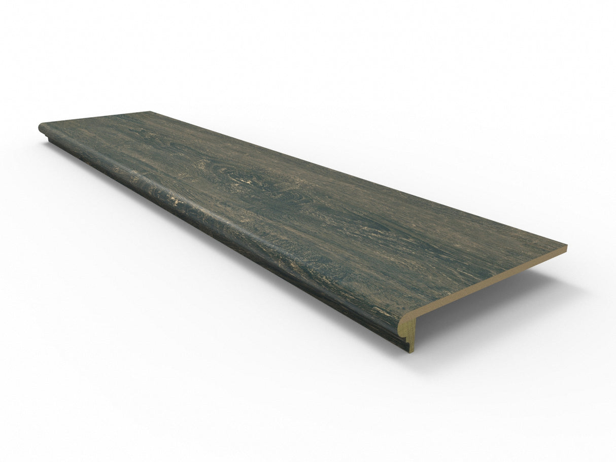 Clear Lake Chestnut Laminate 3/8 in. Thick x 11.5 in. Wide x 48 in. Length Retrofit Stair Tread