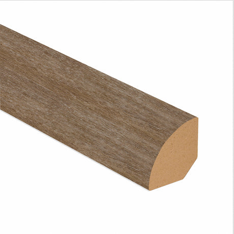Malted Oak Vinyl 0.75 in wide x 7.5 ft length Quarter Round
