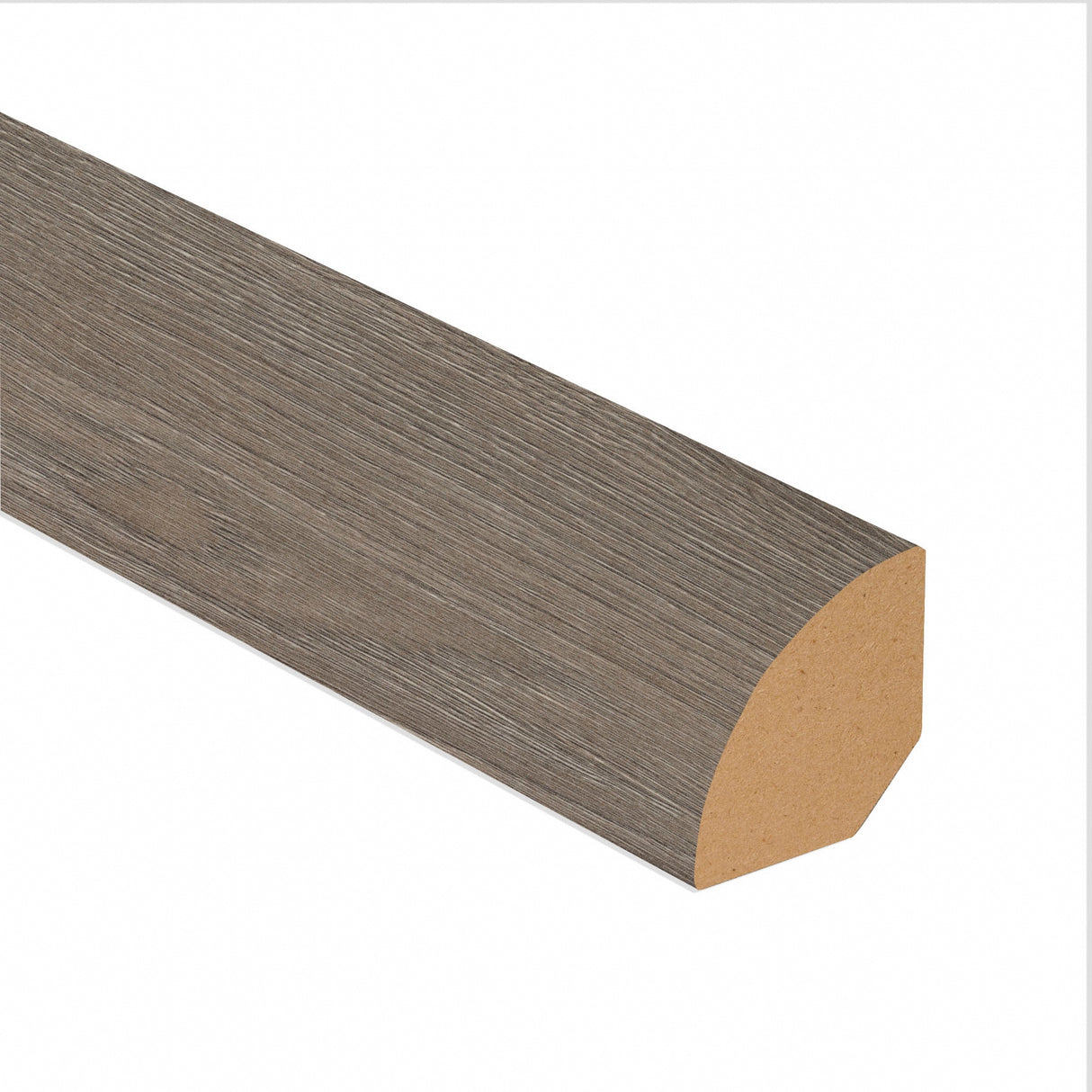 Pewter Oak Laminate 3/4 in. Tall x 0.75 in. Wide x 7.5 ft. Length Quarter Round