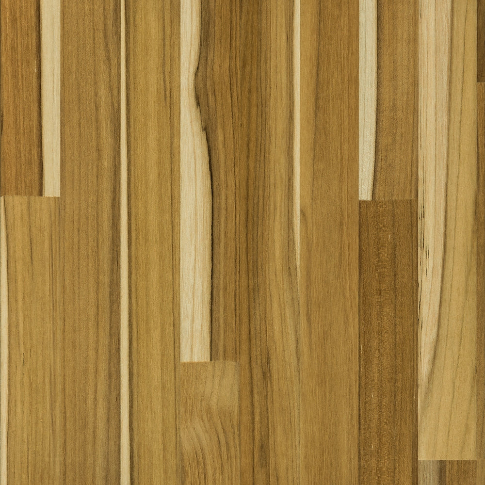 Unf. Essential Teak 8 ft. L x 25 in. W x 1-1/2 in. Thick Solid Butcher Block Countertop