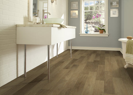 2mm Desert Birch Glue Down Waterproof Luxury Vinyl Plank Flooring 6 in. Wide