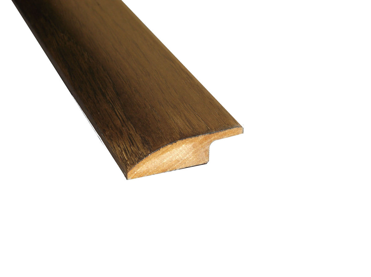 Prefinished Walnut Hickory 2.25 in. Wide x 6.5 ft. Length Overlap Reducer