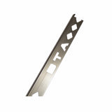 3/8" x 96" Satin Nickel Tile Round-Edge