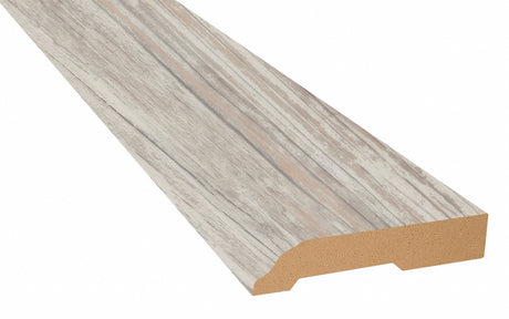 Grizzly Bay Oak Vinyl 3.25 in wide x 7.5 ft Length Baseboard