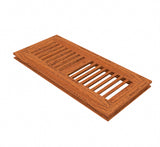 4" x 12" Classic Gunstock Oak Flush Grill