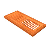 4" x 12" Brazilian Koa Flush Grill