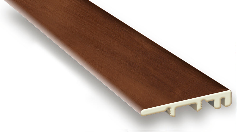 King County Oak Vinyl Waterproof 1.5 in wide x 7.5 ft Length End Cap