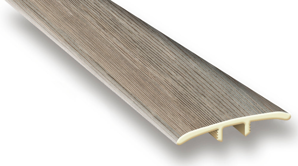 Edgewater Oak Vinyl Waterproof 1.75 in wide x 7.5 ft Length T-Molding