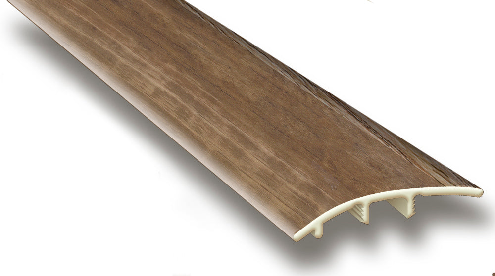 Rustic Reclaimed Oak Vinyl Waterproof 1.5 in. Wide x 7.5 ft. Length Reducer