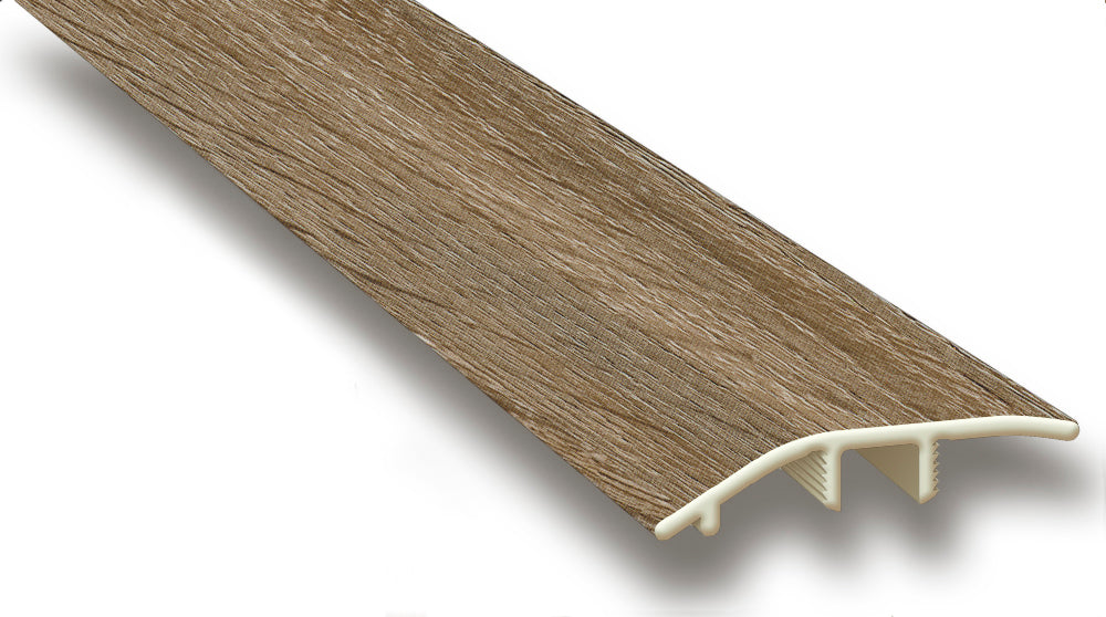 Beach Cottage Oak Vinyl Waterproof 1.5 in wide x 7.5 ft Length Reducer