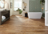 5mm Golden Acacia Waterproof Luxury Vinyl Plank Flooring 7 in. Wide x 48 in. Long