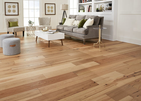 9/16 in. Rustic Hickory Prefinished Engineered Hardwood Flooring 7.5 in. Wide