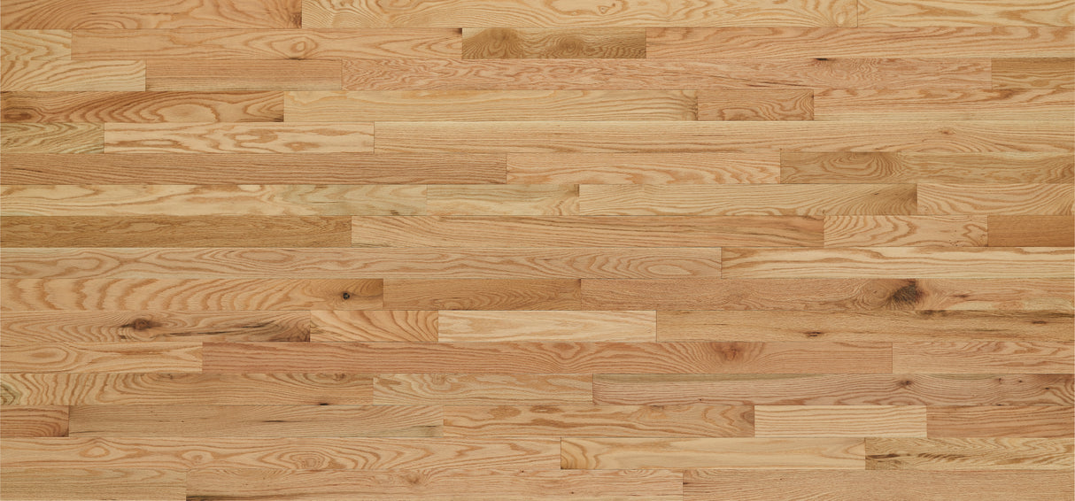 3/4 in. Red Oak Solid Hardwood Flooring 3.25 in. Wide - Sample